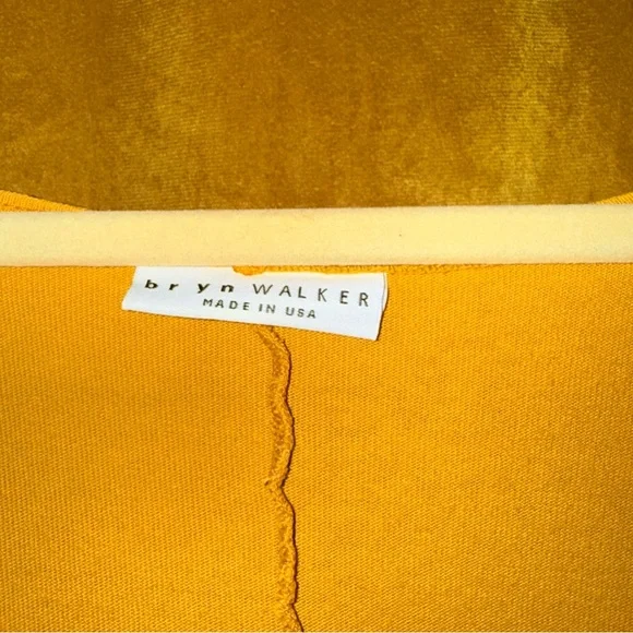 Bryn Walker Golden Yellow Dress - Picture 2 of 4